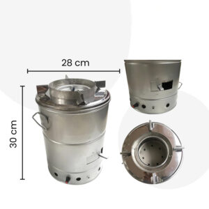 stove for wood pellet