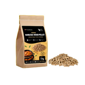 Wood Pellet Rambutan for Cooking 5kgs